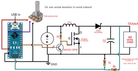 Image result for Boost Converter with Arduino