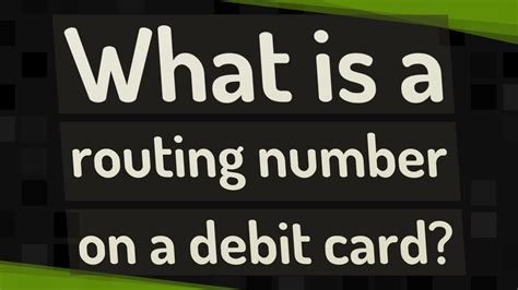 Image result for Routing Number On Debit Card