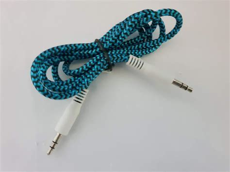 Ionix Imported Tangle Free Rugged type 1.5 Meter Aux cables for car for ...