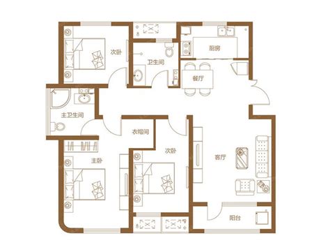 套内80平三室一厅不算小，因为套内范围有80平，房子建筑范围一般是在100平方米左右，这个面积规划成三居室不会小，每个房间差不多在15平左右 ...