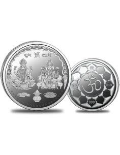 Lord Ganesha Gold Coins and Silver Coins | Buy Online at CoinBazaar