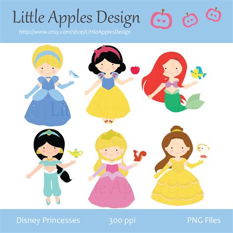 Bring the Magic of Disney Princesses to Life with Disney Princess Cliparts