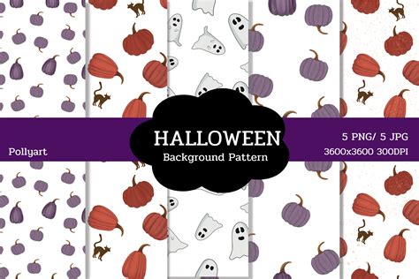 Halloween Background Pattern Graphic by PPStudio · Creative Fabrica
