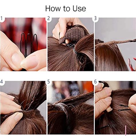 26" long straight wrap around ponytail extensions synthetic clip in ...