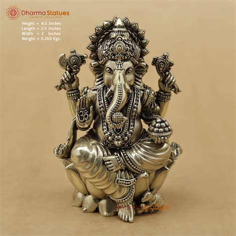 Buy Brass Ganesh Statue & Sculpture Collection | Best Prices Online ...