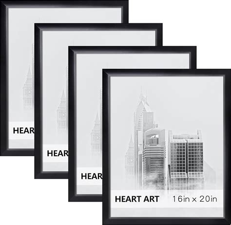 Amazon.com: HEART ART 16x20 Frames Set of 4,Picture Frames 16x20 For ...