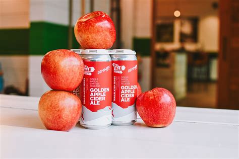 NEW BEER: GOLDEN APPLE CIDER ALE — Old Yale Brewing