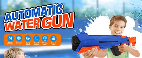 Buy Electric Water Gun Toy Holi Pichkari with Dual Modes Manual ...