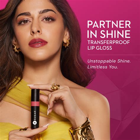 Partner In Shine Transferproof Lip Gloss | SUGAR Cosmetics...