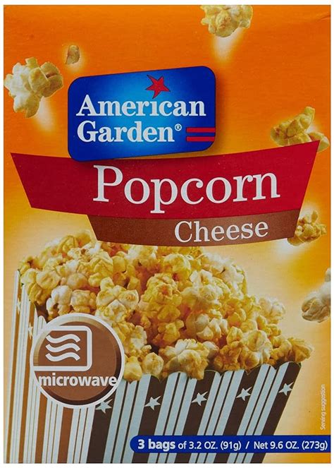 American Garden Microwave Popcorn, Cheese, 273g: Amazon.in: Grocery ...
