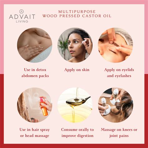 100% Pure & Edible Grade Cold Pressed Castor Oil - Advait Living