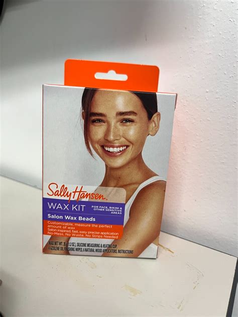 Sally Hansen Wax Kit- Salon Wax Beads 3616303207427| eBay