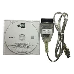 capital_auto SMPS MPPS V13+ ECU Chip Remap Tuning Flash USB OBD2 Cable ...