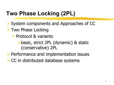 Image result for Two-Phase Locking Rule