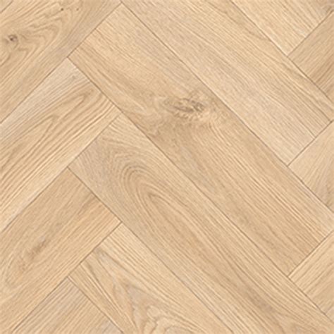 Comfort Light oak Herringbone Vinyl Flooring