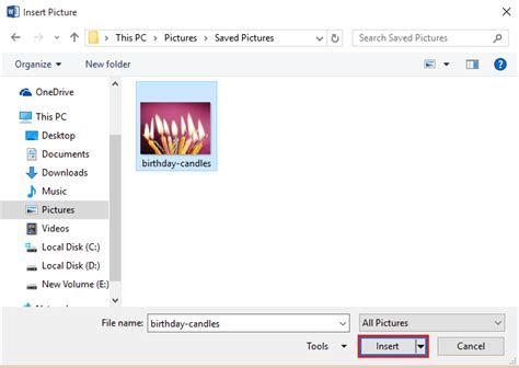 To Insert Picture into Another Using Microsoft Word 的图像结果