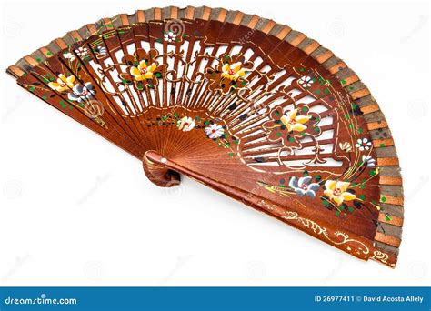Spanish fan stock image. Image of souvenir, object, flamenco - 26977411