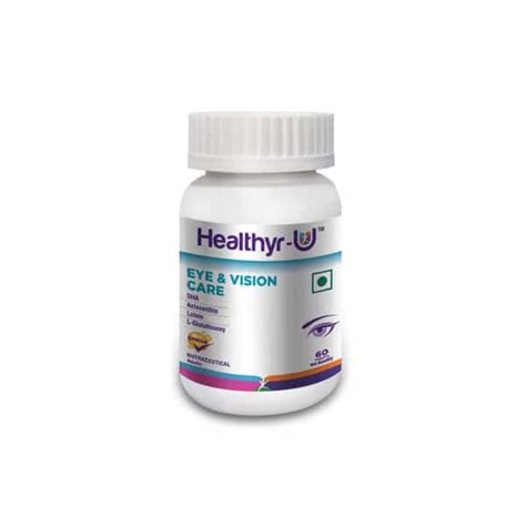 Buy HEALTHYR-U EYE & VISION CARE BOTTLE OF 60 TABLETS Online & Get Upto ...