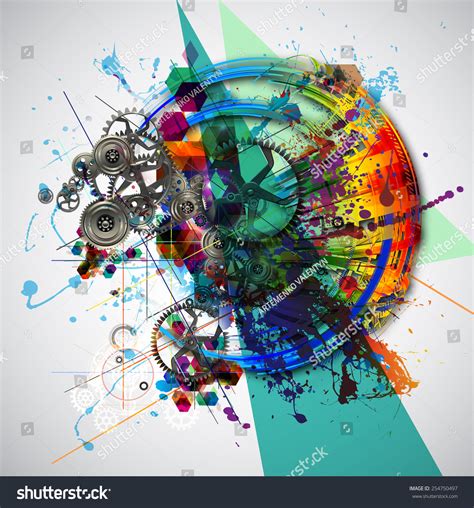 Abstract Technology Background Design 的图像结果