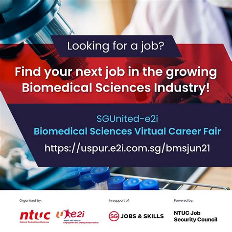 Join the growing Biomedical Sciences industry! A wide-range of jobs ...