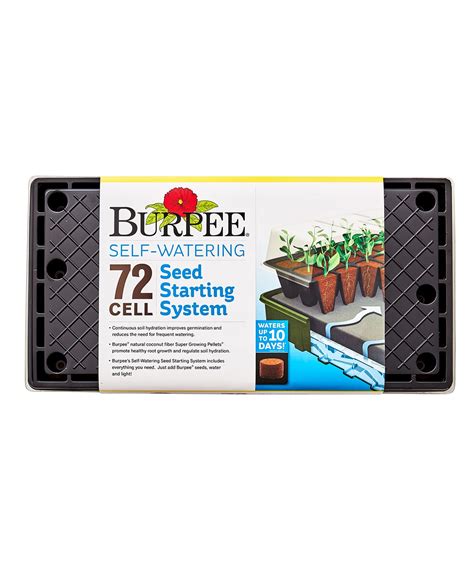 Buy Burpee 72 Cell Self-Watering Growing System | Indoor Seed Starting ...