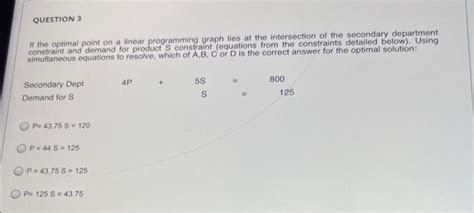 Linear Programming Optimal Solution 的图像结果