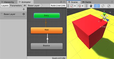 Unity Animator Scripting 的图像结果