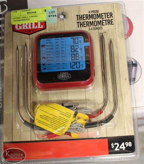 EXPERT GRILL 4 PROBE THERMOMETER
