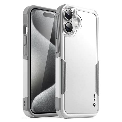 KARWAN®️ Back Case Cover for iPhone 17 (6.3 -Inch-) Heavy Duty |Dual ...