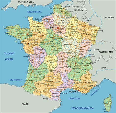 What Does France Look Like On A Map at Mackenzie Mathy blog