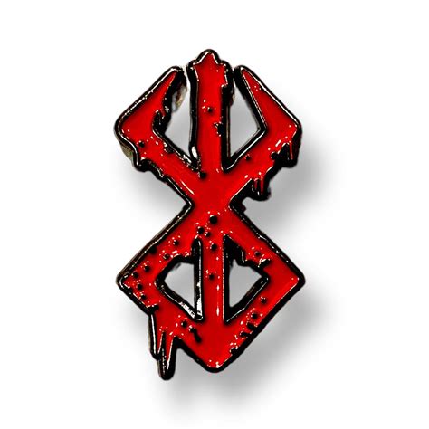 Berserk pin the Brand of Sacrifice pin berserk curse mark pin guts pin ...
