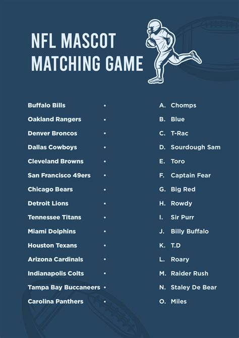 NFL Trivia Questions And Answers - 10 Free PDF Printables | Printablee