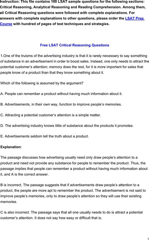 Image result for LSAT Exam Questions