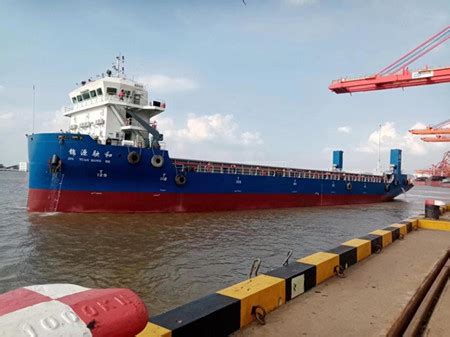 舟山市首艘江海直达集装箱船开启首航 - 在航船动态 - 国际船舶网