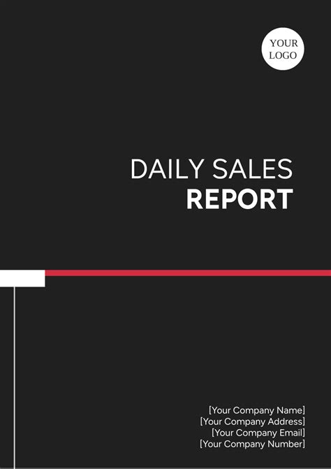 Daily Sales Report Format 的图像结果