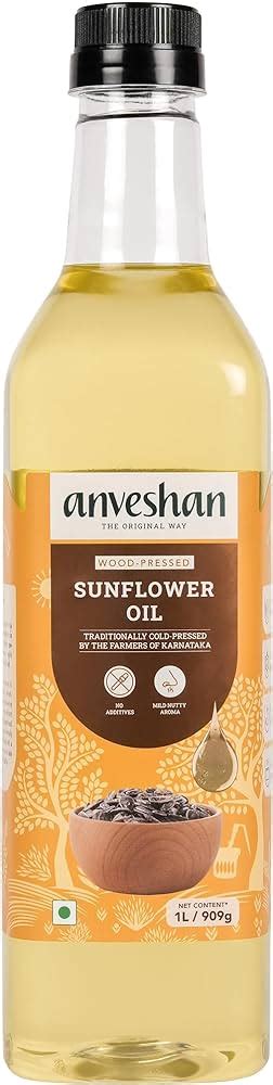 Anveshan Wood Pressed sunflower Oil 1 Ltr – Freshlee Shop