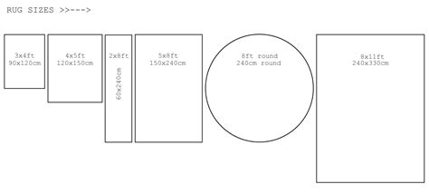 Round Rug Sizes Chart at Darrel Parr blog