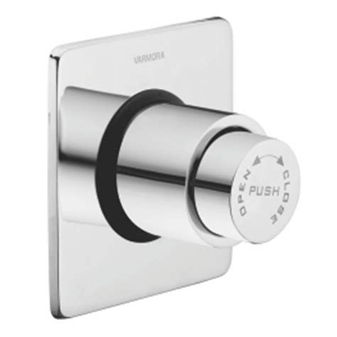 Varmora Metropole flush valve concealed 32mm single flush with square ...