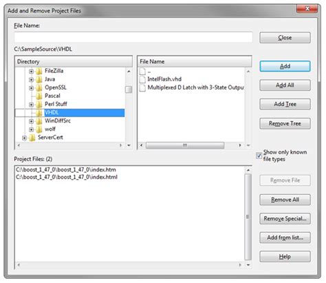 Add Remove Files 的图像结果