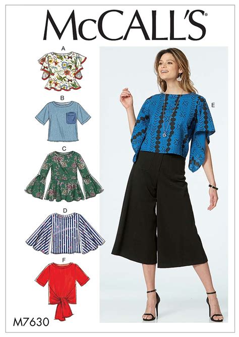 Image result for McCall's Tops Patterns