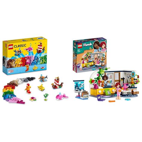 LEGO Classic Creative Ocean Fun 11018 Building Kit (333 Pieces), Multi ...