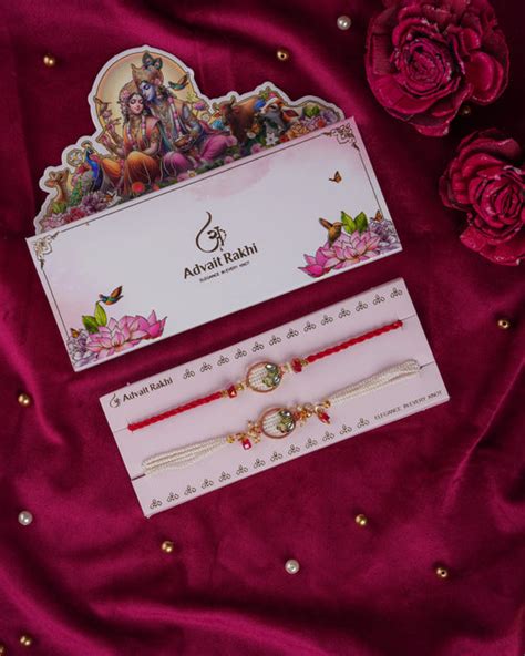 Bhai Bhabhi Rakhi Set – Advait Rakhi