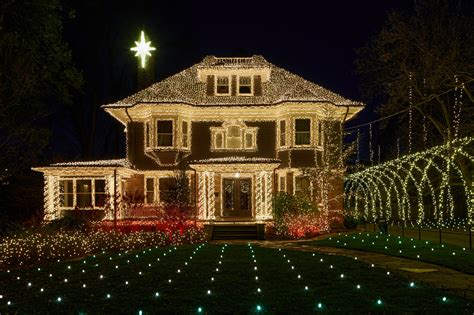 Pretty Christmas Lights House