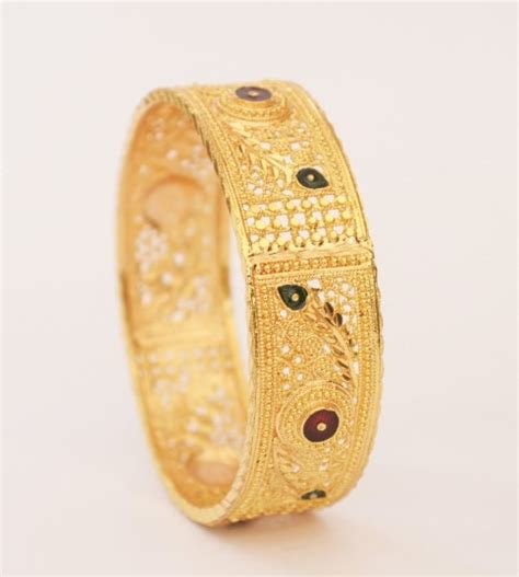 Buy Artificial, Designer Gold Plated Bangles For Women Online – Shrayathi