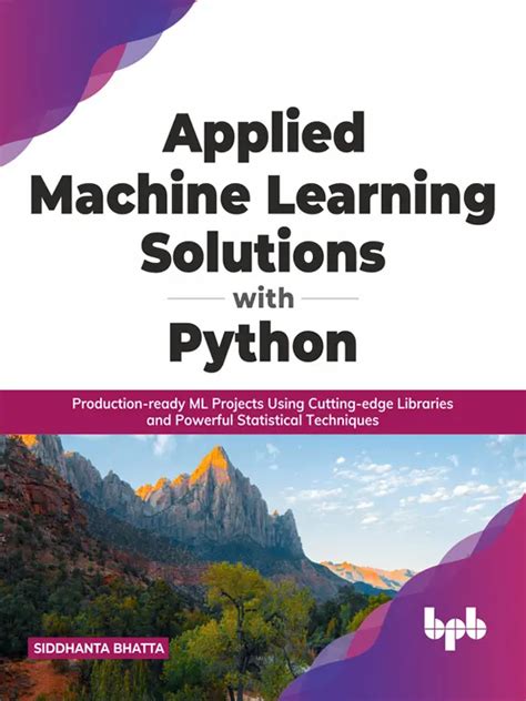 Image result for Applied Machine Learning Book PDF