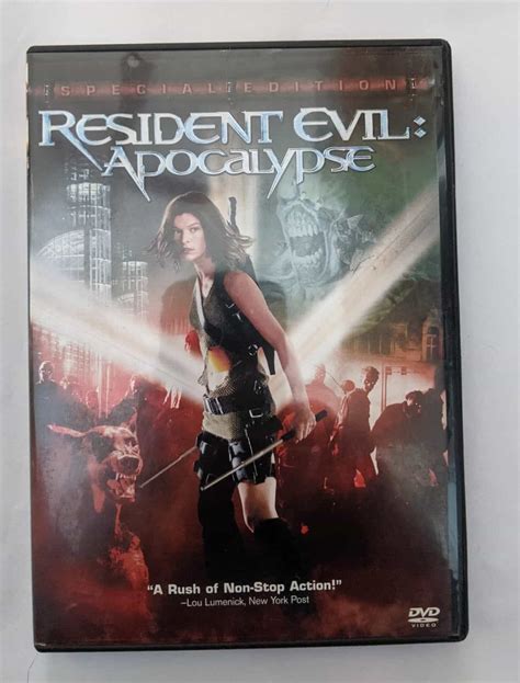 Resident Evil: Apocalypse DVD Movie - 2 disc set