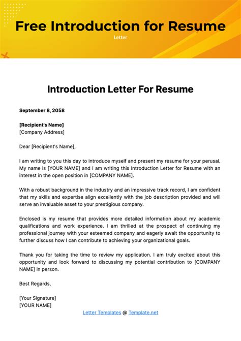 Introduction Letter 的图像结果