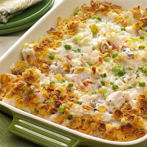Potluck Chicken Casserole Recipe | Taste of Home
