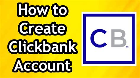 Image result for Create ClickBank Account Sign Up