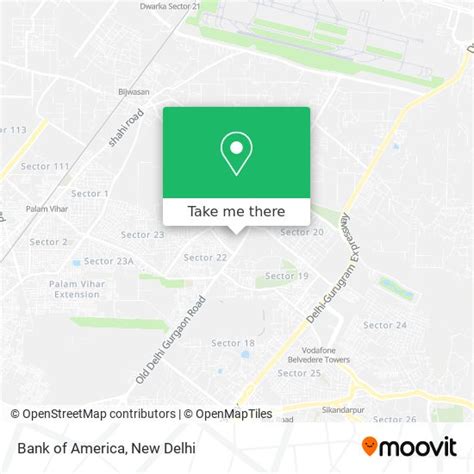 How to Get to Bank of America in Gurgaon by Bus or Metro?